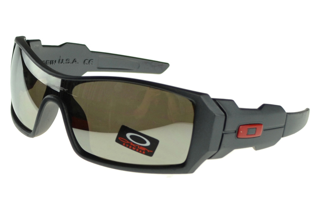 Oakley Oil Rig Sunglasses Black Frame Gray Lens