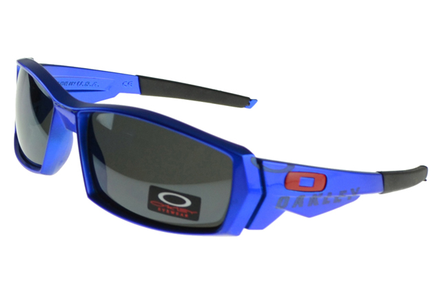 Oakley Oil Rig Sunglasses blue Frame green Lens
