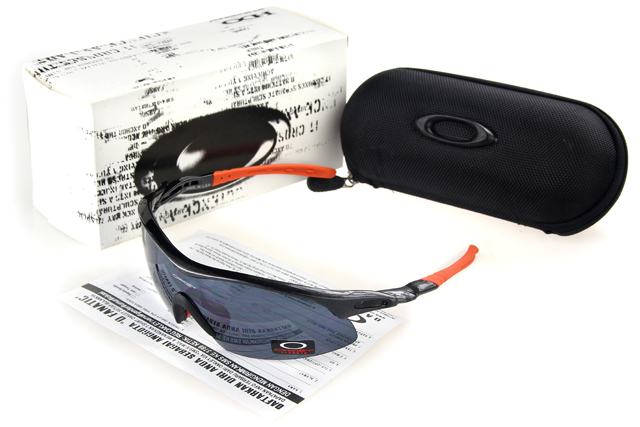 Oakley Radar Range Sunglasses Black Pink Frame Black Lens