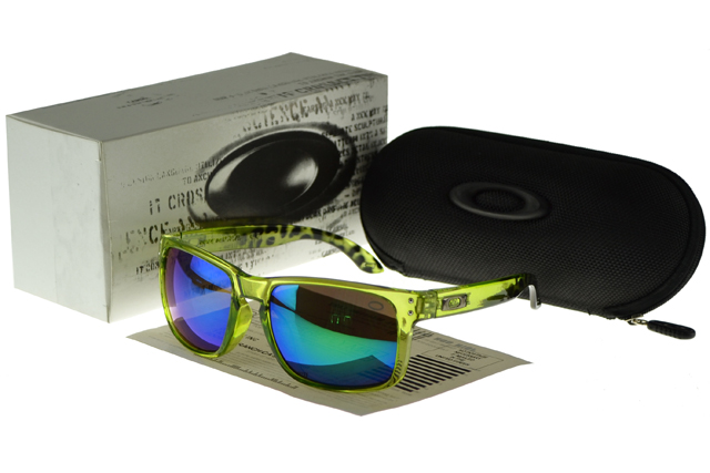 Oakley Frogskin Sunglasses green Frame blue Lens