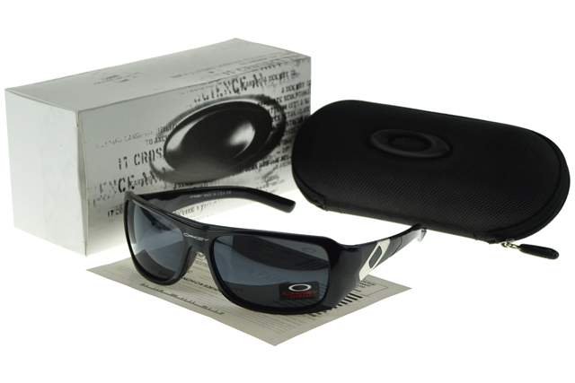 Oakley Polarized Sunglasses black Frame blue Lens