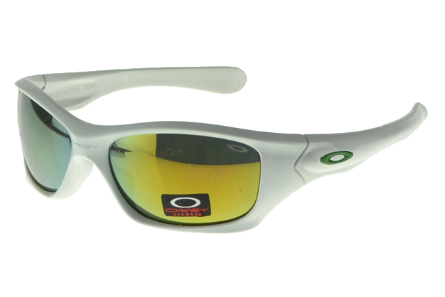 Oakley Asian Fit Sunglasses White Frame Yellow Lens