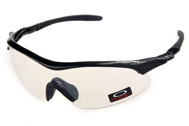 Oakley Radar Range Sunglasses Jetblack Frame Transparent Lens