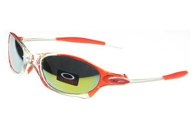 Oakley Juliet Sunglasses Red Frame Silver Lens