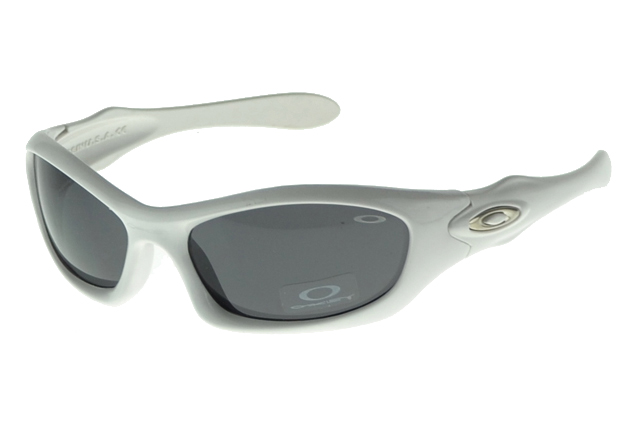 Oakley Asian Fit Sunglasses White Frame Gray Lens