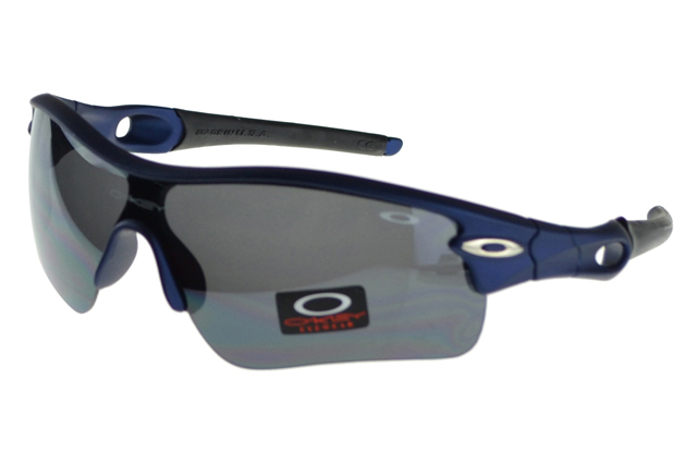 Oakley Radar Range Sunglasses black Frame blue Lens