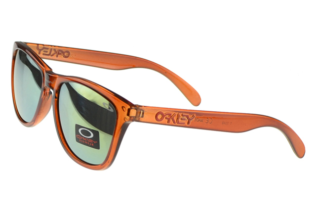 Oakley Frogskin Sunglasses orange Frame blue Lens