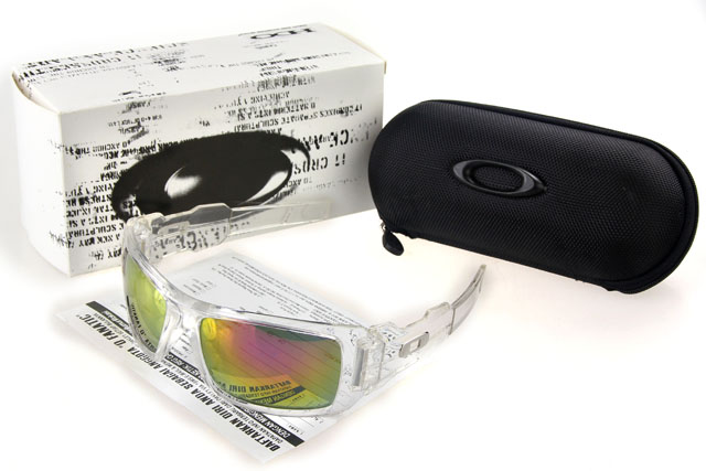 Oakley Antix Sunglasses Transparent Frame Brown Lens