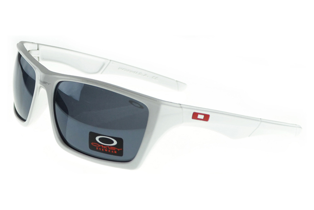 Oakley Polarized Sunglasses white Frame blue Lens