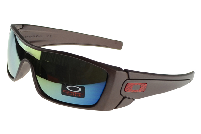 Oakley Batwolf Sunglasses brown Frame green Lens