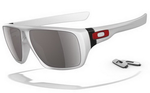 Oakley Dispatch Matte White Warm Grey Sunglasses