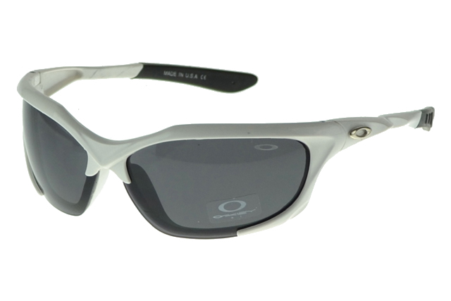Oakley Asian Fit Sunglasses White Frame Gray Lens