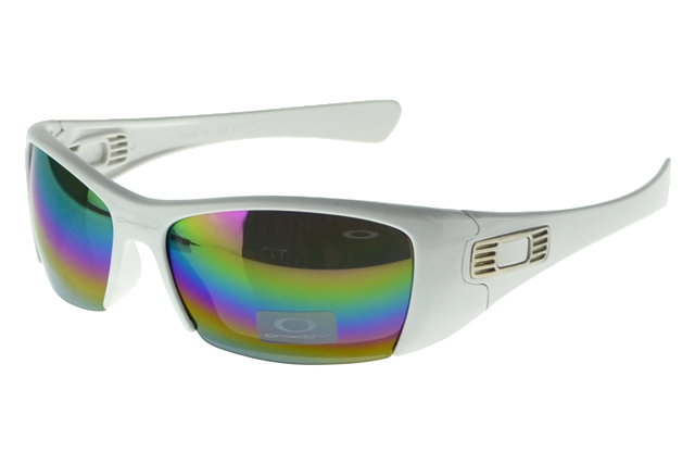 Oakley Antix Sunglasses White Frame Colored Lens
