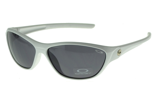 Oakley Asian Fit Sunglasses White Frame Gray Lens