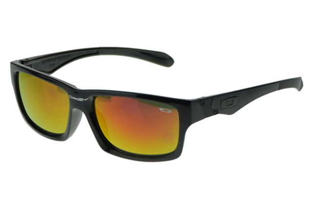 Oakley Polarized Sunglasses Black Frame Gold Lens