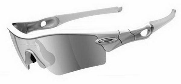 Oakley Radar Path Polished White Black Iridium Sunglasses