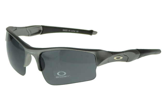 Oakley Flak Jacket Sunglasses Gray Frame Gray Lens