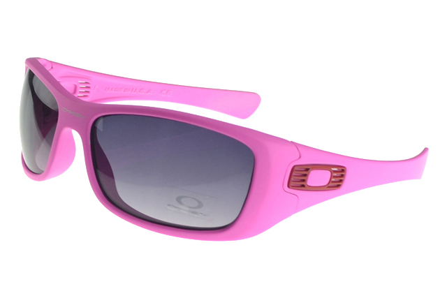 Oakley Antix Sunglasses Pink Frame Gray Lens