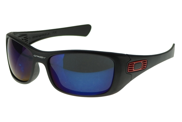 Oakley Antix Sunglasses Black Frame Blue Lens