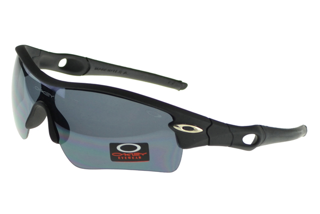 Oakley Radar Range Sunglasses black Frame blue Lens