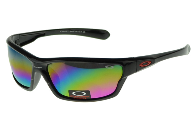 Oakley Asian Fit Sunglasses Black Frame Colored Lens