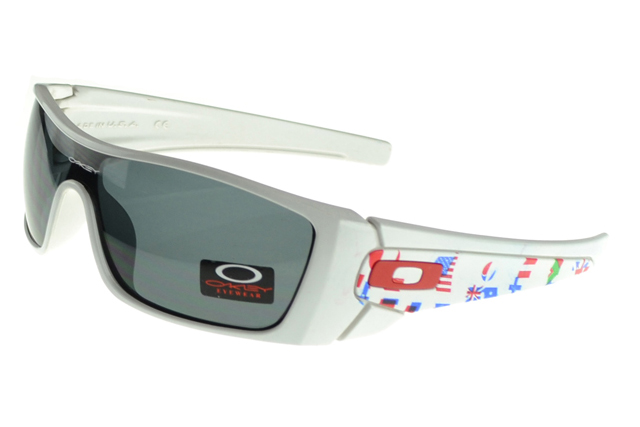 Oakley Batwolf Sunglasses White Frame Colored Lens