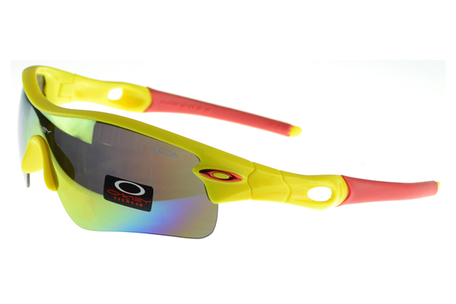 Oakley Radar Range Sunglasses Yellow Frame Colored Lens