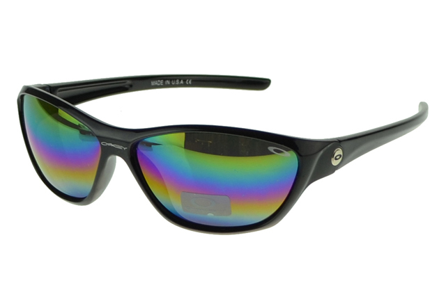 Oakley Asian Fit Sunglasses Black Frame Colored Lens