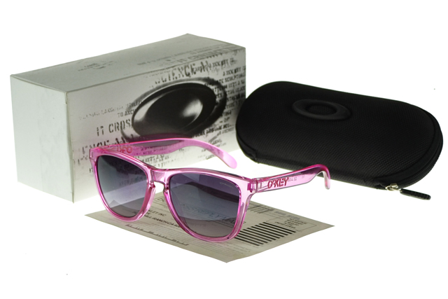 Oakley Frogskin Sunglasses pink Frame blue Lens