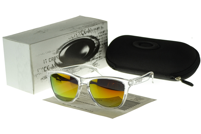 Oakley Frogskin Sunglasses crystall Frame yellow Lens