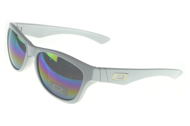 Oakley Frogskin Sunglasses white Frame grey Lens
