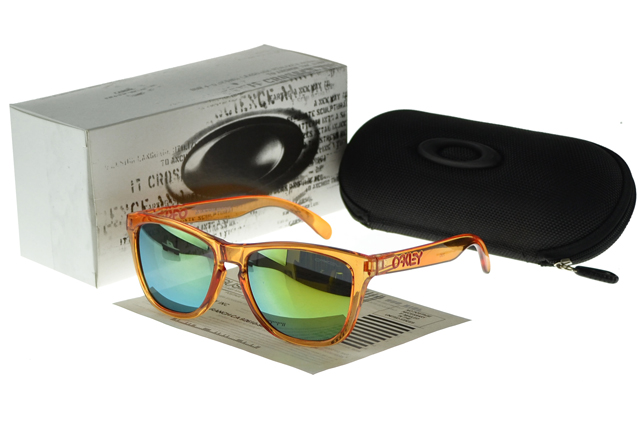 Oakley Frogskin Sunglasses orange Frame yellow Lens
