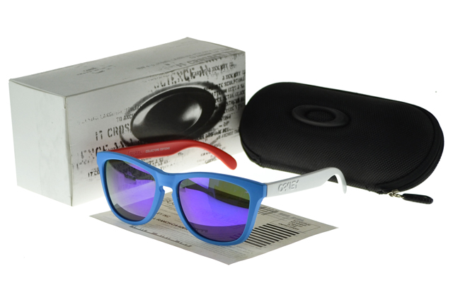 Oakley Frogskin Sunglasses white Frame purple Lens