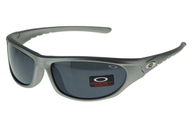 Oakley Antix Sunglasses Gray Frame Black Lens