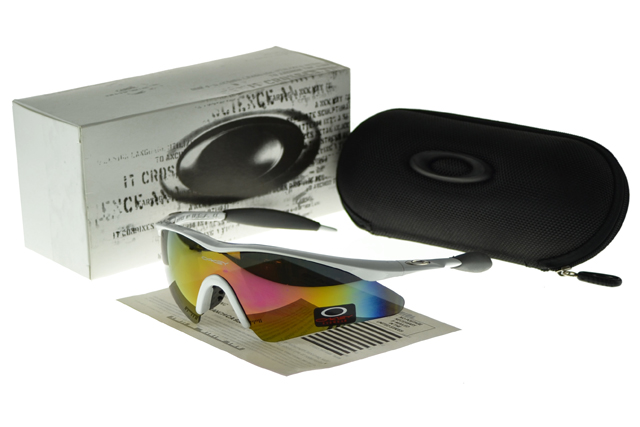 Oakley Sports Sunglasses white Frame yellow Lens