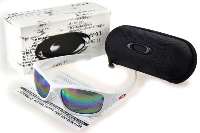 Oakley Radar Range Sunglasses White Frame Colored Lens