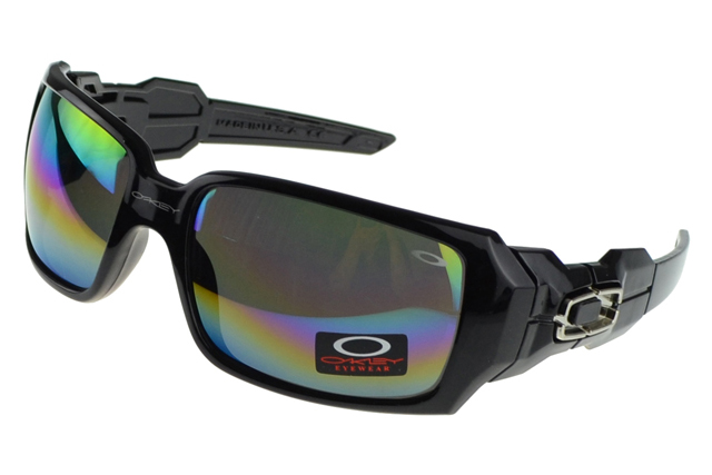 Oakley Oil Rig Sunglasses Black Frame Colored Lens