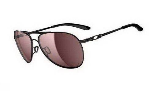 Oakley Daisy Chain Women Polished Black OO Grey Sunglasses
