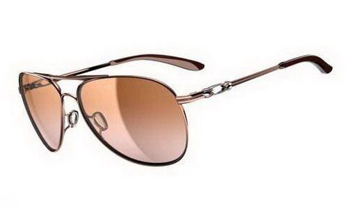 Oakley Daisy Chain Women Rose Gold VR50 Brown Gradient Sunglasse