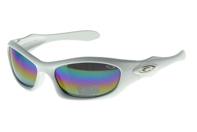 Oakley Asian Fit Sunglasses White Frame Colored Lens