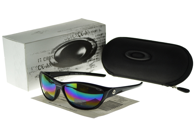 Oakley Polarized Sunglasses black Frame multicolor Lens