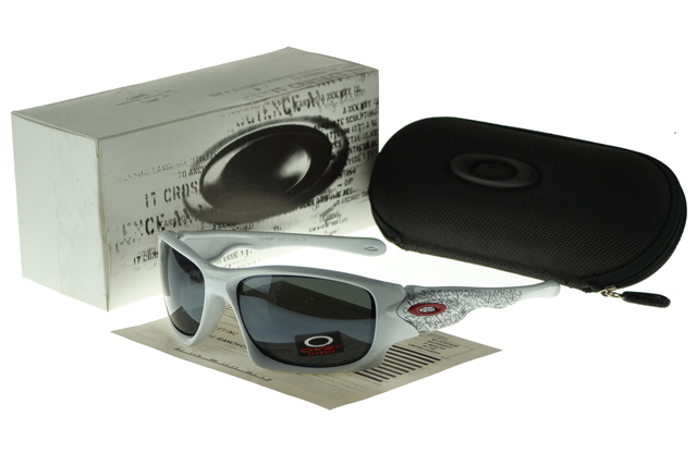 Oakley Asian Fit Sunglasses white Frame grey Lens