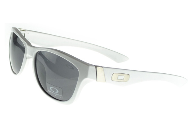 Oakley Frogskin Sunglasses white Frame grey Lens