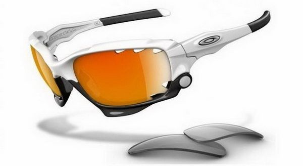 Oakley Jawbone Matte White Fire Iridium Vented & Light Grey Sung