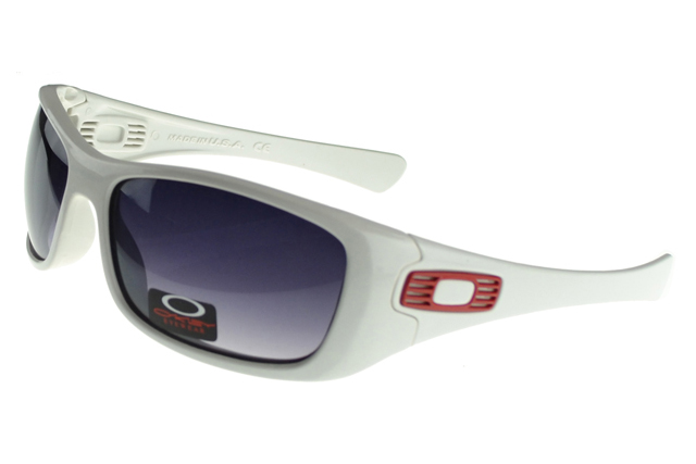 Oakley Antix Sunglasses white Frame blue Lens