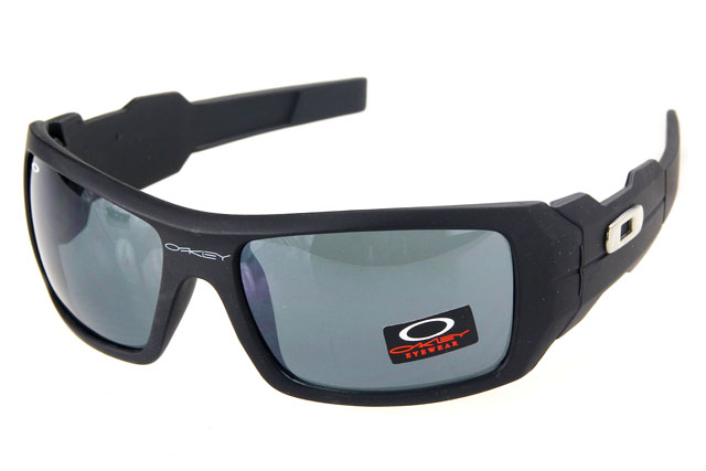 Oakley Antix Sunglasses Black Frame Silver Lens