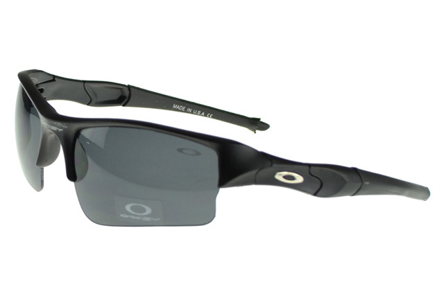 Oakley Flak Jacket Sunglasses black Frame blue Lens