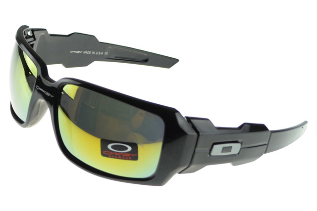 Oakley Oil Rig Sunglasses black Frame green Lens