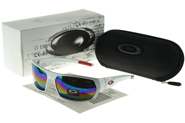 Oakley Polarized Sunglasses white Frame multicolor Lens