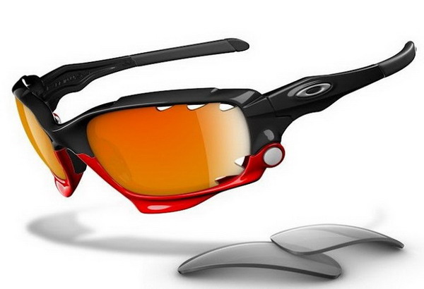 Oakley Jawbone Polished Black Fire Iridium Vented & Light Grey S